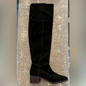 Coach Lucia over-the-knee suede boots size 10